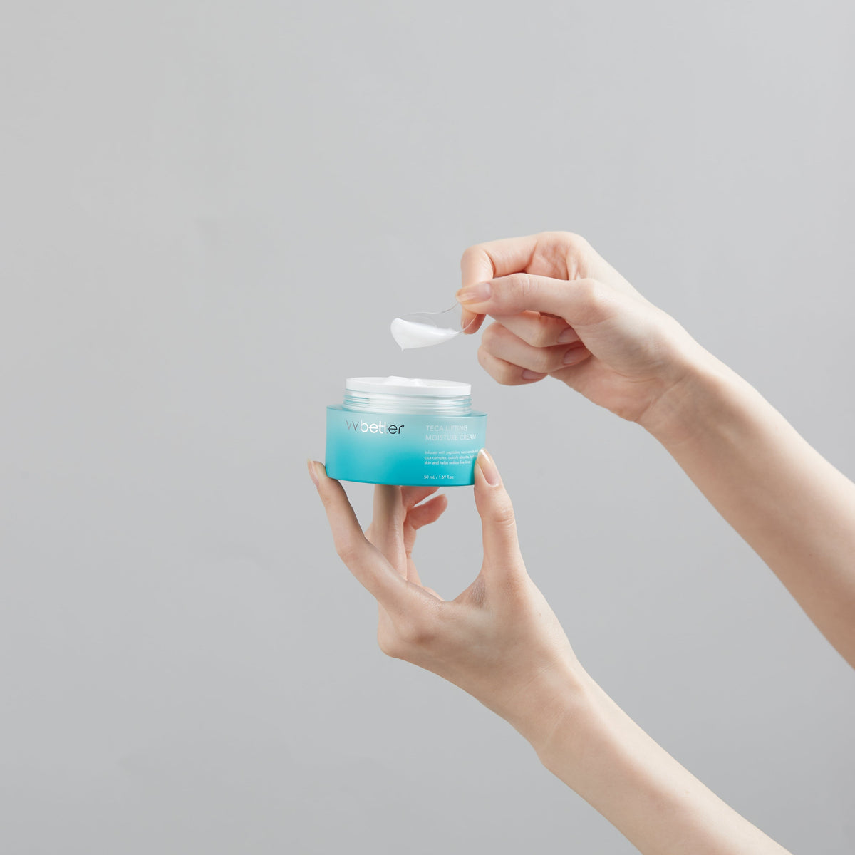 Teca Lifting Moisture Cream 50ml application or texture