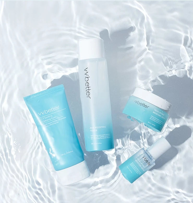 VVBETTER Blue Line products in rippling clear water