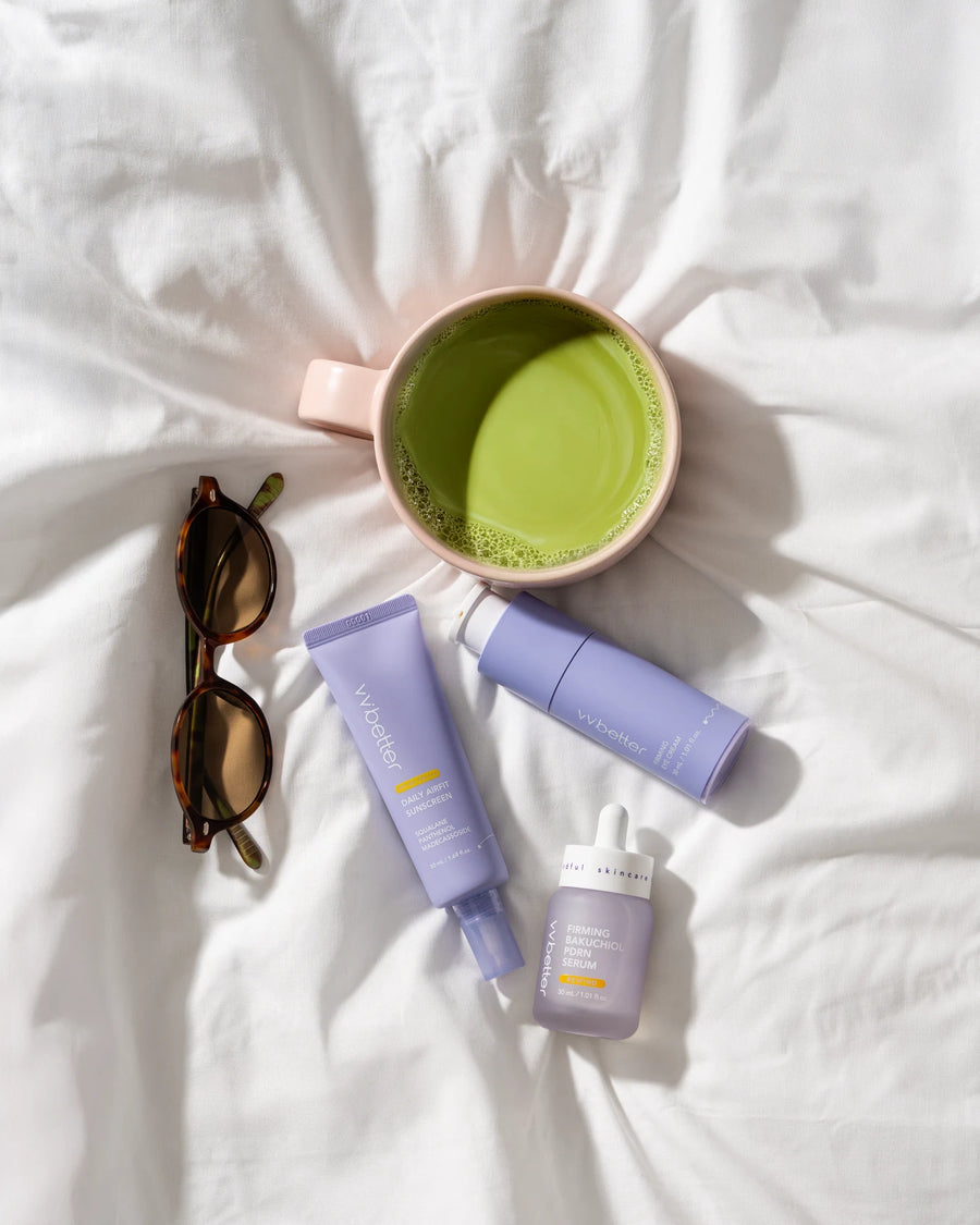 editorial purple matcha